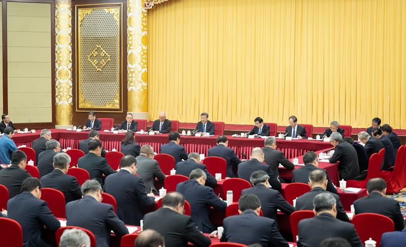 2024��3��6�գ�ϰ��ƽ����ǿ����μ�ȫ����Эʮ�Ľ���λ�������Ƽ��硢������Դ��ίԱ�����μ�����ᣬ��ȡ����ͽ��顣